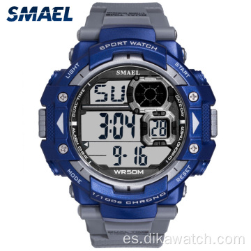 Relojes deportivos SMAEL para hombre S Shock LED Digital